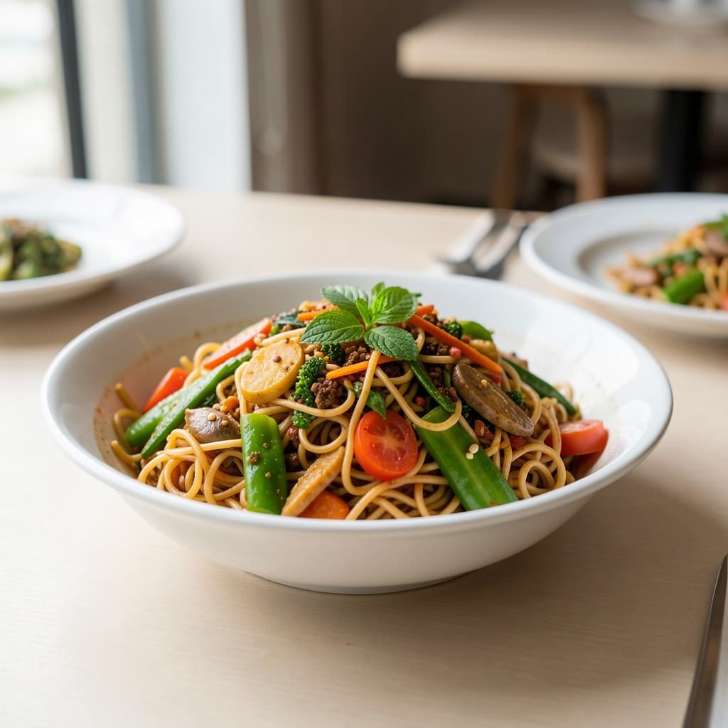 Singapore Noodles (Veg)