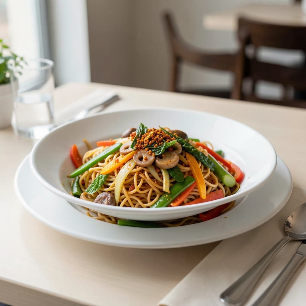 Singapore Noodles (Veg)