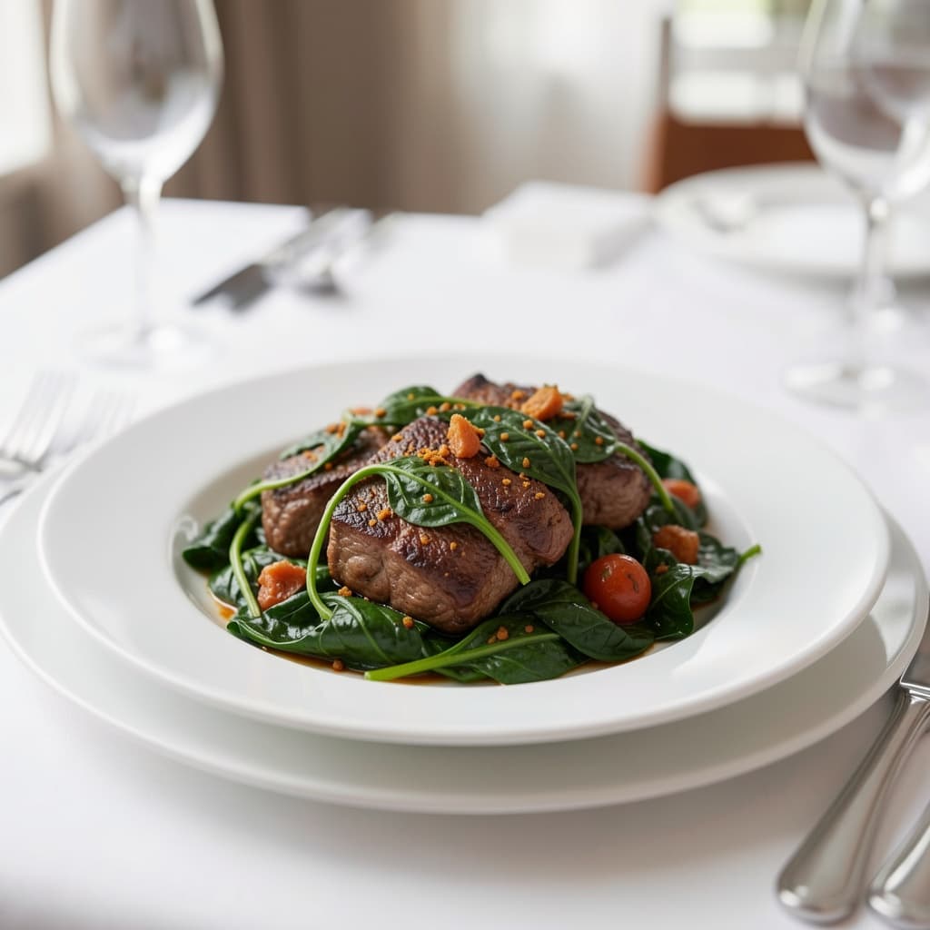 Lamb Spinach